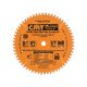 CMT Industrial Fine-Finish Sliding Compound Miter & Radial Saw Blade, 8-1/2 in. x 60 Teeth, 5/8 in. Bore,CMT,CM-0219-85