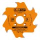 CMT Biscuit Joiner Blade, 4 in. Diameter, 22 mm Bore, 6 ATB Teeth