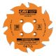 CMT Biscuit Joiner Blade, 4 in. Diameter, 22 mm Bore, 8 ATB Teeth