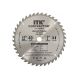 CMT ITK Contractor General Purpose Saw Blade, 12 in. x 40 Teeth, 1 in. Bore