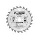 CMT General Purpose Saw Blade, 160mm (6-5/16 in.) X 24 Teeth, 20mm Bore