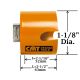 CMT Carbide Tipped Hole Saw - 1-1/8 in. Diameter x 2-1/16 Cutting Depth