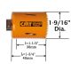 CMT Metal Cutting Hole Saw - 1-9/16 in. Diameter x 1-1/2 Cutting Depth