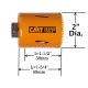 CMT Metal Cutting Hole Saw - 2 in. Diameter x 1-1/2 Cutting Depth