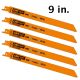CMT Bi-Metal Recip. Blade for Thin Metal (1/16 - 5/32 in.) - 9 in. - 5-Pack