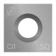 Easy Wood Ci1-Sq Square Carbide Cutter