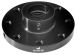 Easy Wood 4-1/2 in. Diameter Aluminum Faceplate - 1-1/4 in. x 8 TPI Spindle