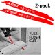 Diablo Bi-Metal Flexible Flush Cut Recip. Blade - 9 in. length - 2-pack