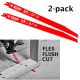 Diablo Bi-Metal Flexible Flush Cut Recip. Blade - 12 in. Length - 2-Pack- EOL