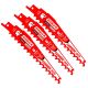 Diablo Demo Demon Carbide Recip. Blade for Pruning or Clean Wood - 6 in. Length - 3-Pack
