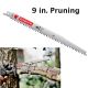 Diablo Fleam Ground Recip. Blade for Pruning - 9 in. length - QTY:1
