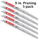 Diablo Fleam Ground Recip. Blade for Pruning - 9 in. Length - 5-Pack