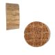 1/2 in. Red Oak End Grain Flat Head Plugs - Qty:1000