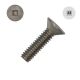 1/4-20 x 1 Machine Screws, 305 Stainless, Flat Head, Square Drive - Qty:25