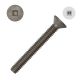 1/4-20 x 2 in. Machine Screws, 305 Stainless, Flat Head, Square Drive - Qty:1000