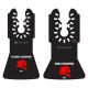 Universal Fit High Carbon Steel Oscillating Scraper Set for Adhesive Removal