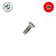 8-32 x 1/2 Flat Head Machine Screw - Qty:25 