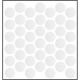 Fastcap Self-Adhesive Electrical Box Caps E1 - Color/Material White/PVC - QTY:1 - 9XGP2