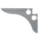FastCap Speed Brace Shelf Support - 8 in. x 12 in. - Stainless Steel