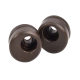 Fastcap Euro Door Stops - Brown W/O Screws - Qty:10 - Small Image