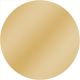 9/16 in. PSA Screw Caps - Metallic PVC  - Color: Polished Brass