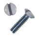 6-32 x 1/2 Electrical Wall Plate Screws - White Head - Qty:10