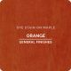 GF Water Based Dye Stains - Orange on Maple - you choose the quantity.