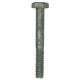 1/4-20 x 2 in. Hex-Head Bolt, Galvanized, Hex - MEL