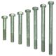 1/2-13 in. Hex-Head Bolt, Galvanized, Hex - Choose Your Size