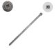 7 in. Aluminum Gutter Screw, Hex Head, Square Drive - Qty:50 + Bit