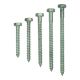 1/4 in. Hex Head Galvanized Lag, Hex - Choose Your Size