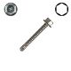 12 x 2-1/2 in. Self-Drilling Metal Screws, 305 Stainless Steel, Hex Head, Hex Drive - Qty:1000