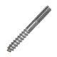 1/4-20 x 1-1/2 in. Stainless Steel Hanger Bolt - Qty:100