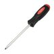 #2 x 10 in. Genuine Robertson Square-Drive Color-Coded Screw Driver - Red