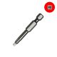 2 x 1-15/16 in. Reduced Shank Square Bit Ball Detent