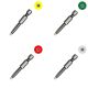 1-15/16 in. Reduced Shank Square Bit Ball Detent - Small Image