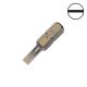#2F-3R x 1 in. Slot Driver Bit - .140 W x .028 Thick, Wire Detent