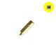 Yellow driver bit #0 x 1 in. Coded Square-Driver Bit - 