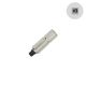 Driver Bit #3 x 1 in. Square-Driver Bit - Silver Gray