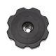 5/16-18 Female, Free Spinning Fluted Knob - QTY:1 - JKC-3101