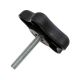 McFeely's - 1/4-20, 5 Point Knob, Male, with 1-1/2 in. Integral Stud - QTY:1 - JKE-0437