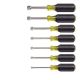 7 Pc. Klein Hollow Magnetic Shaft Nut Drivers