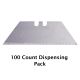 Utility Knife Blades - 100-Count Dispensing Pack