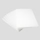 10 White Non-Woven Pads (polish)