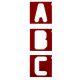 Milescraft Vertical Letters 2.5