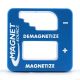 Large Tool Magnetizer/Demagnetizer 2 in. x 2 in. x 1 in.