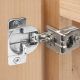 TEC 1-1/4 in. Overlay Face-Frame Hinge, 108 Deg., Self Close , Wrap Attachment