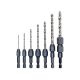 Snappy 7-Piece Quick-Change Drill Bit Adapter Set - Hex Shank