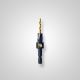 1/8 x 3/8 in. 3-Flute Flat Bottom Counterbore with TiN coated twist drill