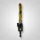 1/2 x 1 in. 3-Flute Flat Bottom Counterbore with TiN coated twist drill